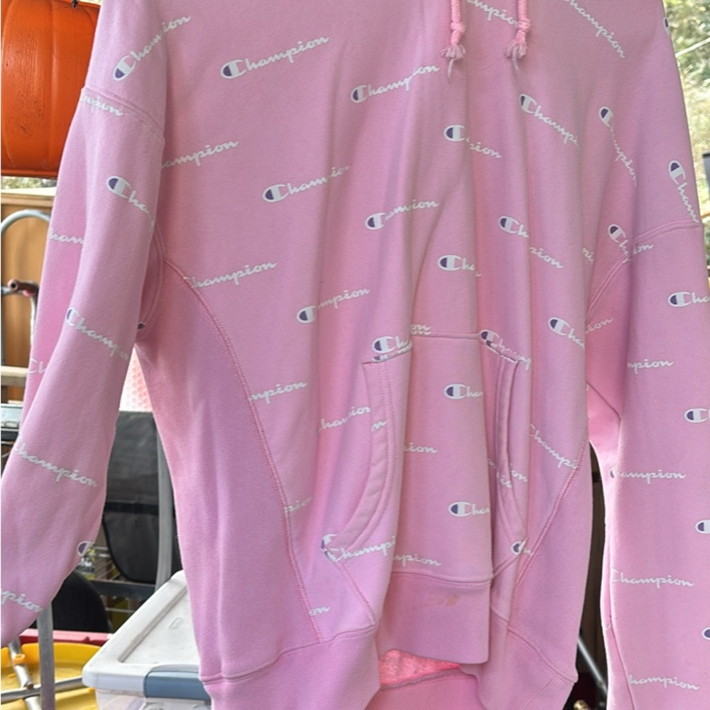 Champion Pink Hoodie